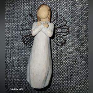 Willow Tree Sign for Love Figurine - Cream